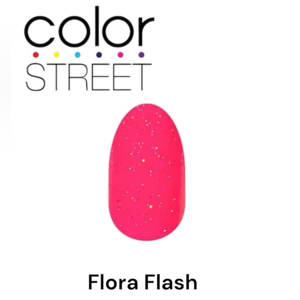 3 FOR $35: COLOR STREET Nail Strips - Flora Flash